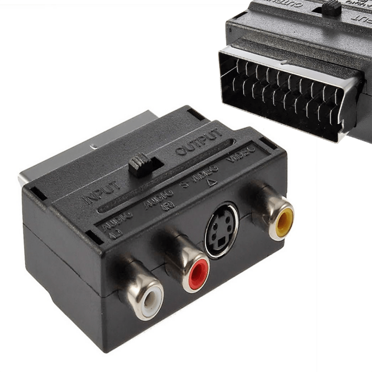 Kabell Scart RCA – Konvertues i adaptorit AV thumbnail 3