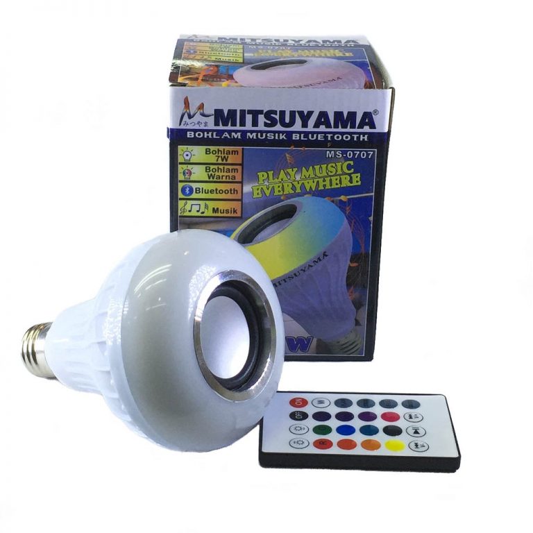 Boks me Bluetooth me drite LED + telekomande – Mitsuyama thumbnail 5