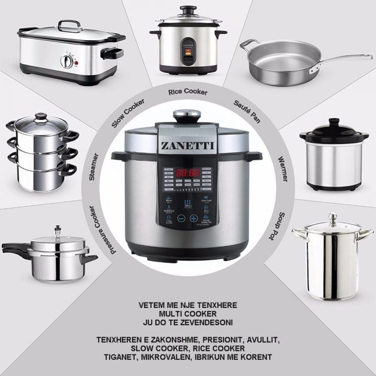 Tenxhere presioni – Multicooker Zanetti Pro