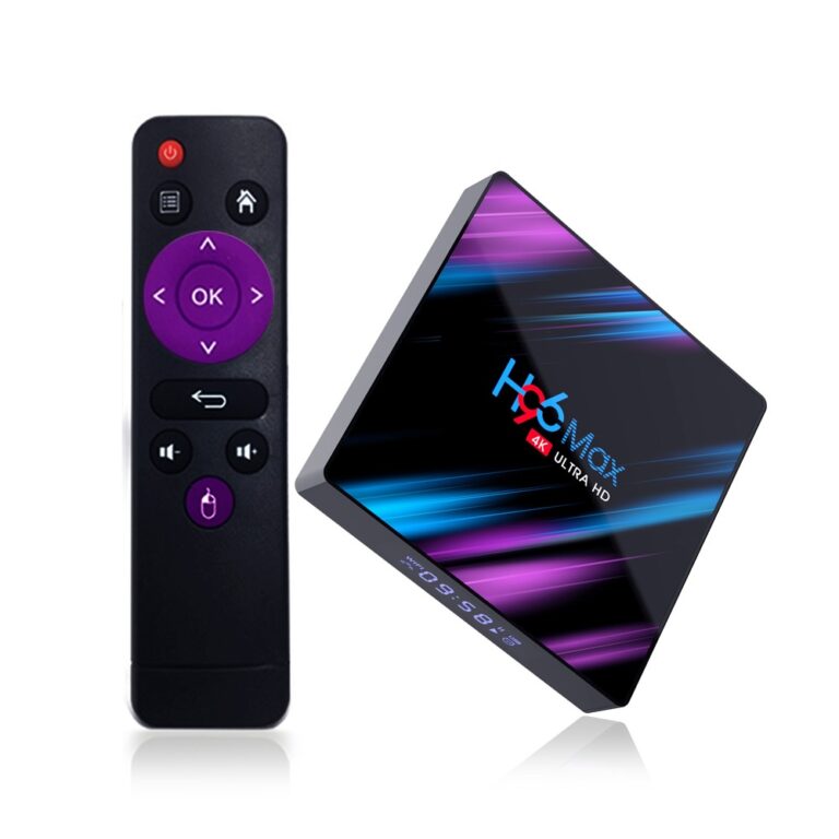 H96 Max Android Tv box – 4GB RAM 64GB