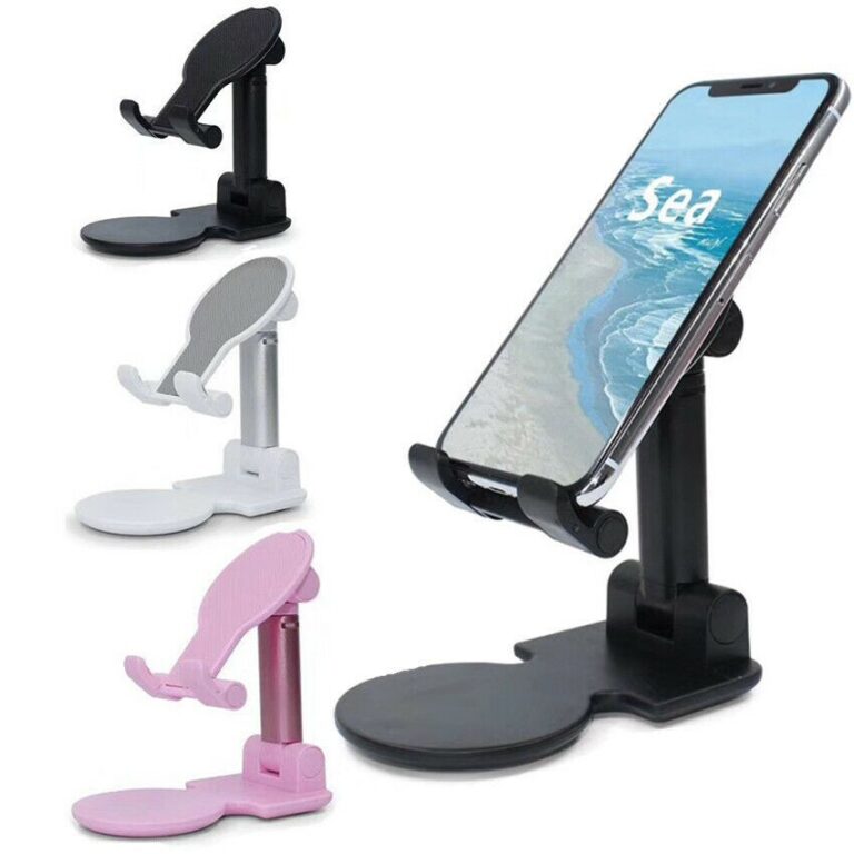 Folding Desktop Phone Stand – Mbajtese Telefoni