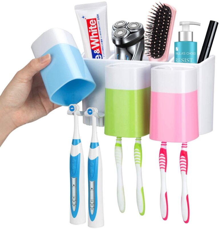 Mbajtese furcash dhe paste dhembesh – Toothbrush Holder thumbnail 2