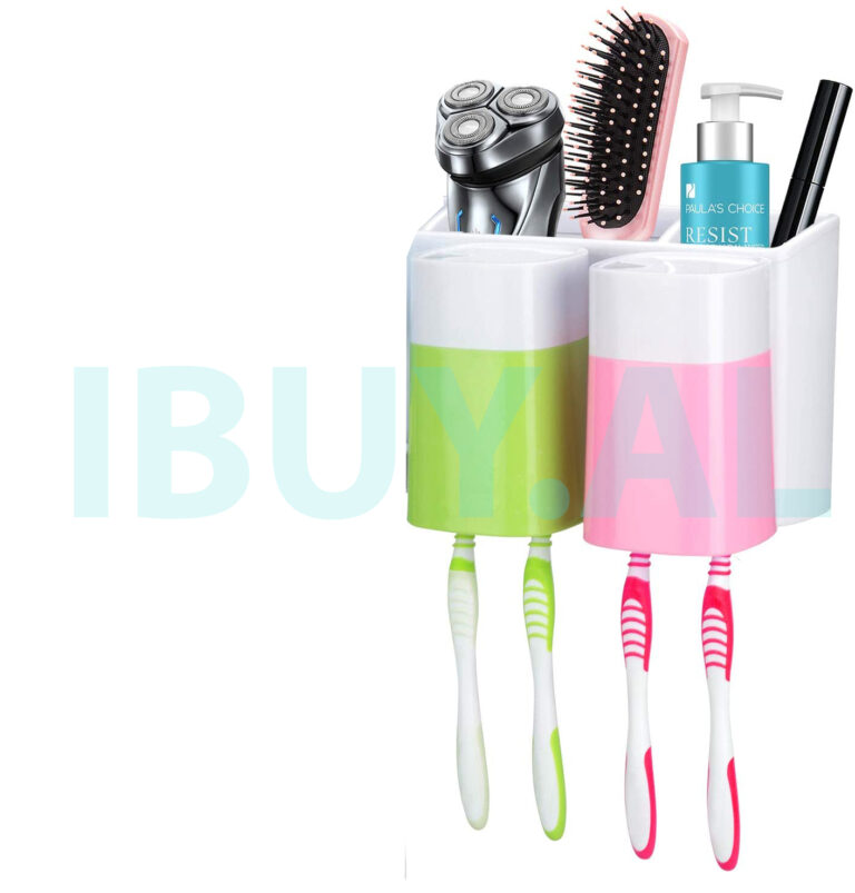 Mbajtese furcash dhe paste dhembesh – Toothbrush Holder