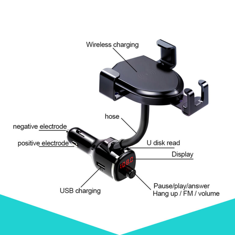 Wireless Charger Carkit – Karikues makine W4 thumbnail 3