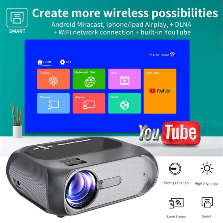 Projektor Full HD 1080 T7 thumbnail 2