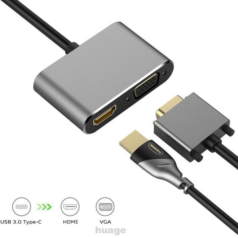 Adapter Type C ne Hdmi & VGA thumbnail 2