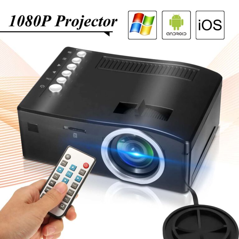 Video Projektor Mini LCD – Unic Uc 18 Video Projector thumbnail 5