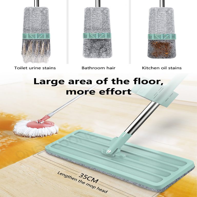 Pastrues dyshemeje automatik – Flat Mop