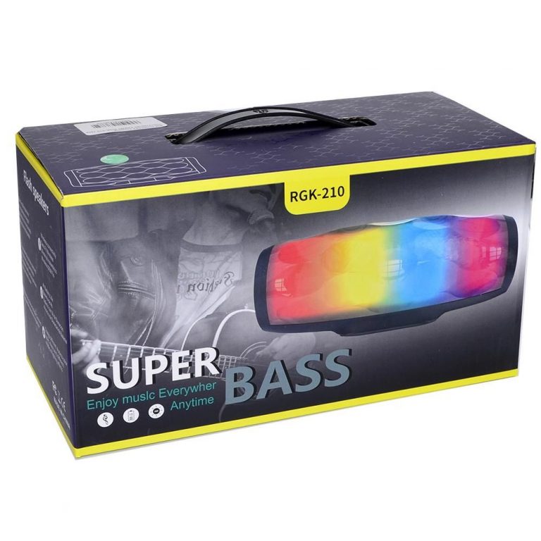 Boks Portabel me shume ngjyra RGK-210 Super Bass thumbnail 2