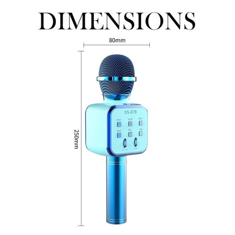 Mikrofon Wireless DS878 Hi Fi Speaker thumbnail 3