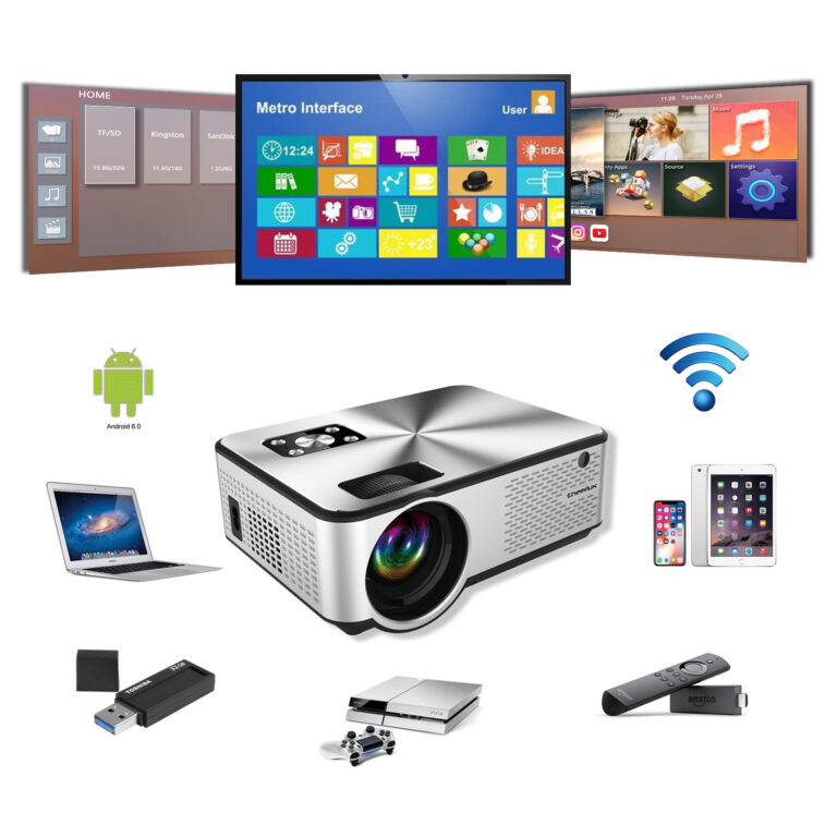 Projektor portabel Cheerlux C9 – Mini Projector thumbnail 2
