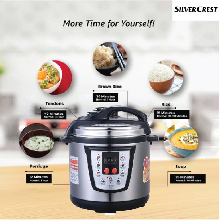Tenxhere elektrike Silver Crest – Pressure Cooker 6L thumbnail 3