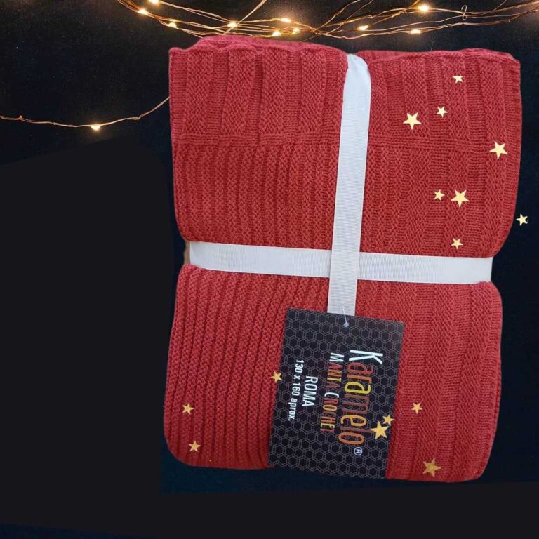 Batanije per femije e thurur Knit Baby Blanket thumbnail 3