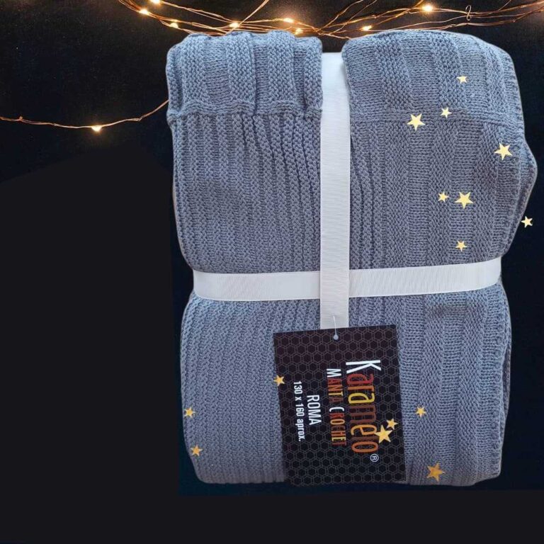 Batanije per femije e thurur Knit Baby Blanket thumbnail 2