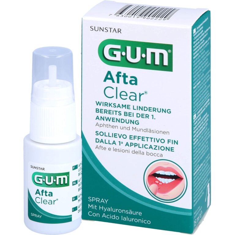 Spray per higjienen orale kundra irritimeve AftaClear GUM