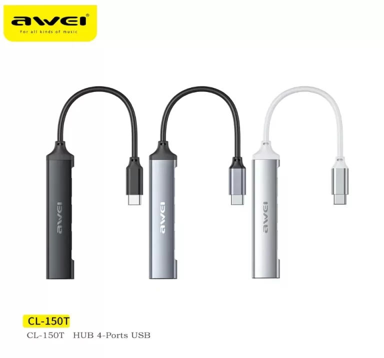 Adaptor me 4 porta usb Awei CL-150T thumbnail 2