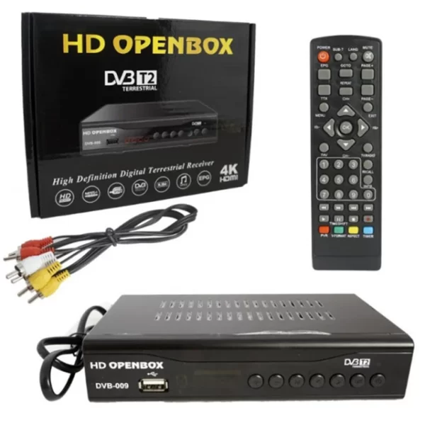 Dekoder tokesor DVBT2 4k 009 HDMI OPENBOX bli online ne ibuy al