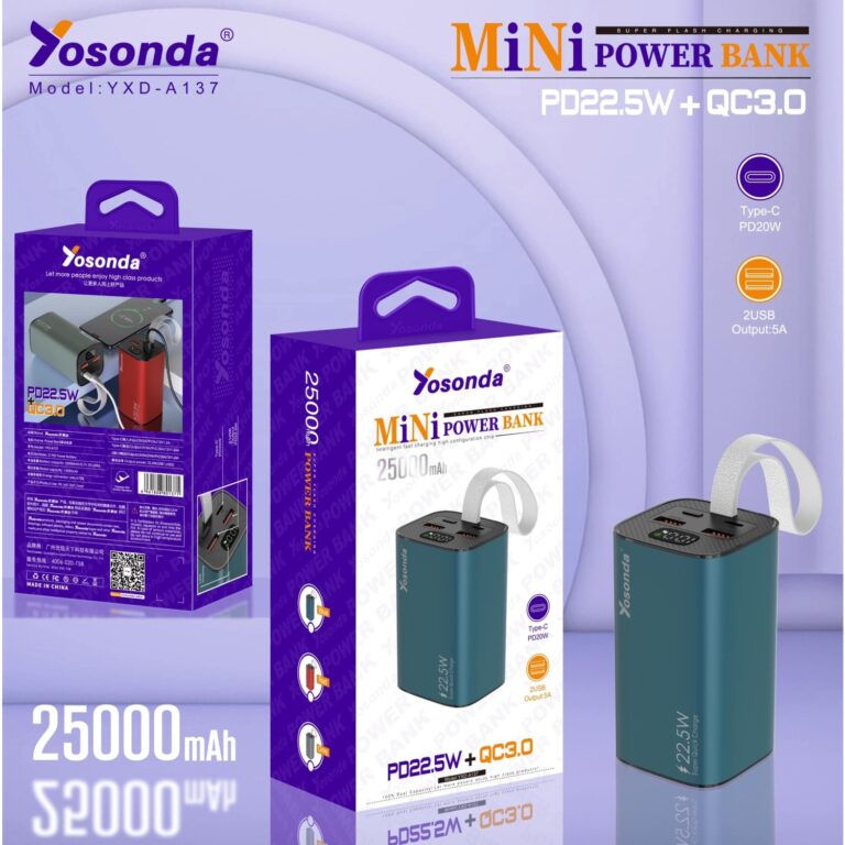 Mini PowerBank Yosonda A137 thumbnail 3